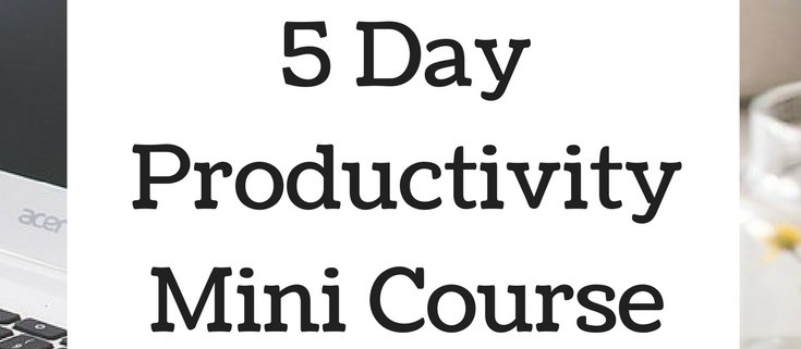 Productivity Mini Course