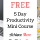 Productivity Mini Course