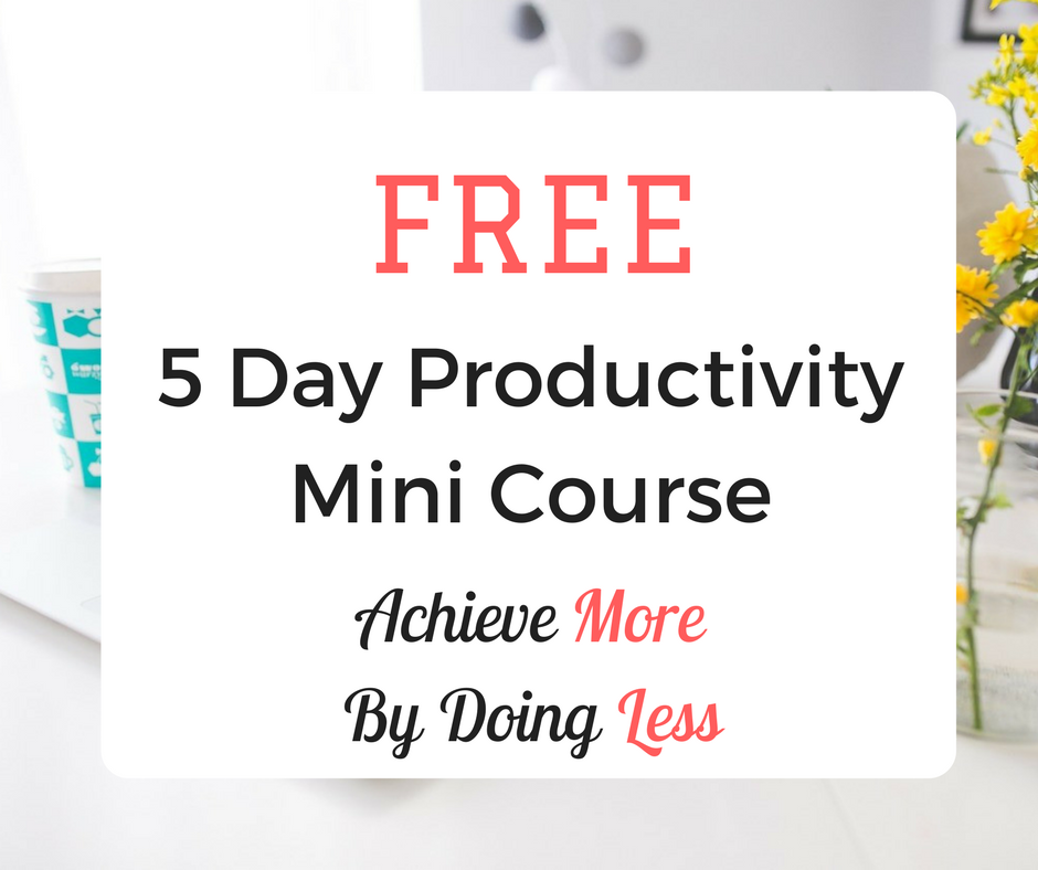 Productivity Mini Course